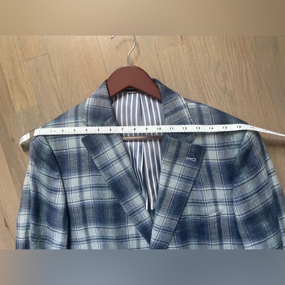 Gant Linen Plaid Blazer - Picture 14 of 15